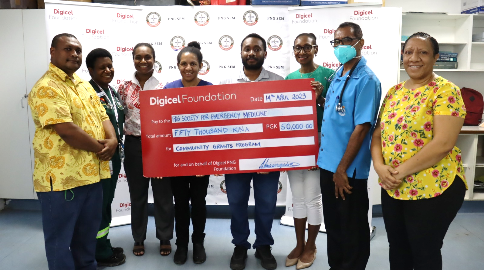 Digicel PNG Foundation Gives PGK1million worth of Community Grants to