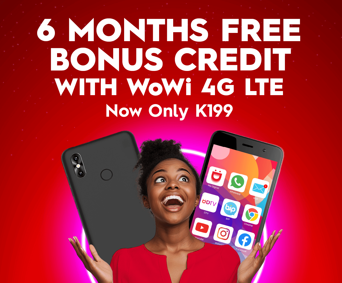 6 months free bonus credit